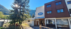 Clubhotel Frejus in Serre Chevalier on a sunny day