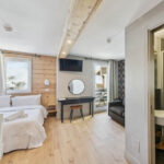 Bedroom at Hotel Turan in Les Deux Alpes, France
