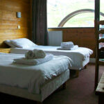 Bedroom at the Clubhotel Skilt