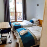 Bedroom at the Clubhotel Frejus in Serre Chevalier